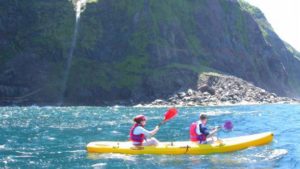 sea kayaking Azores