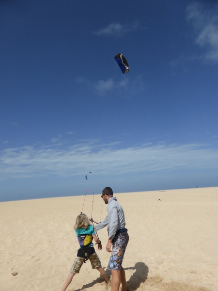 Introduction to kite surfing lesson
