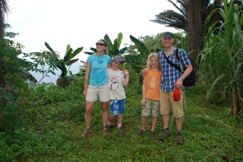 Ian and Sarah visit Sao Tome with their family 2015 archipelagochoice.com