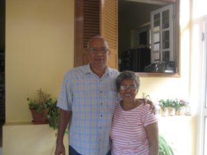 Pensao Jardim, Sao Nicolau - Dona Va and husband www.capeverdechoice.com